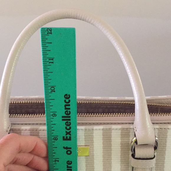 Kate spade tan and cream spring purse!! - Picture 7 of 8